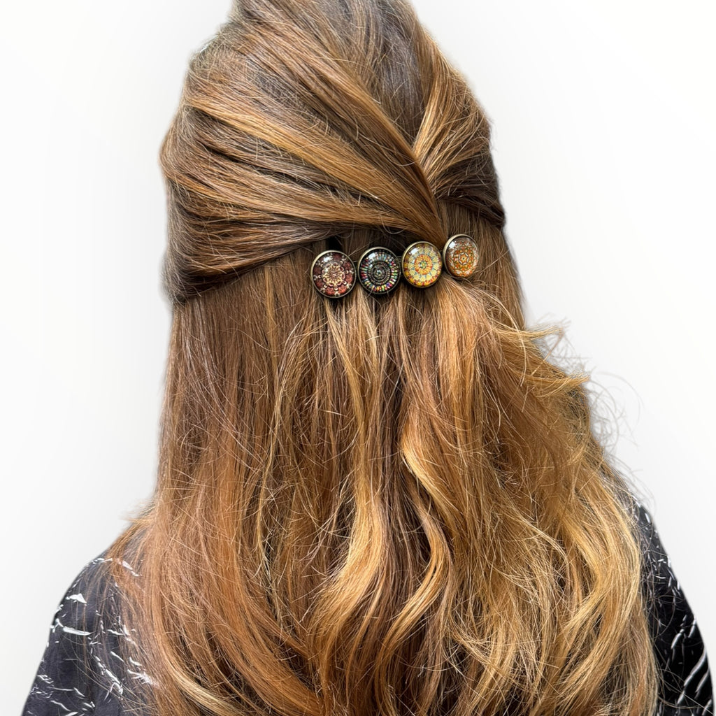 haarspeld-hairclip-print-bruin-haaraccessoire-haarsieraad