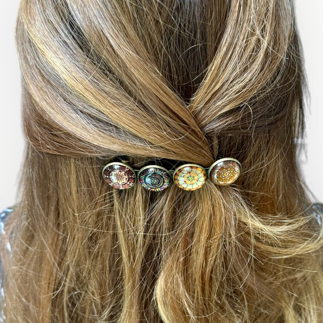 haarspeld-hairclip-print-bruin-haaraccessoire-haarsieraad