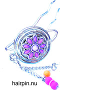 Hairpin Long special - HAIRACCESSOIRE - incl. 3 clickbuttons naar keuze - HAIRPIN.NU