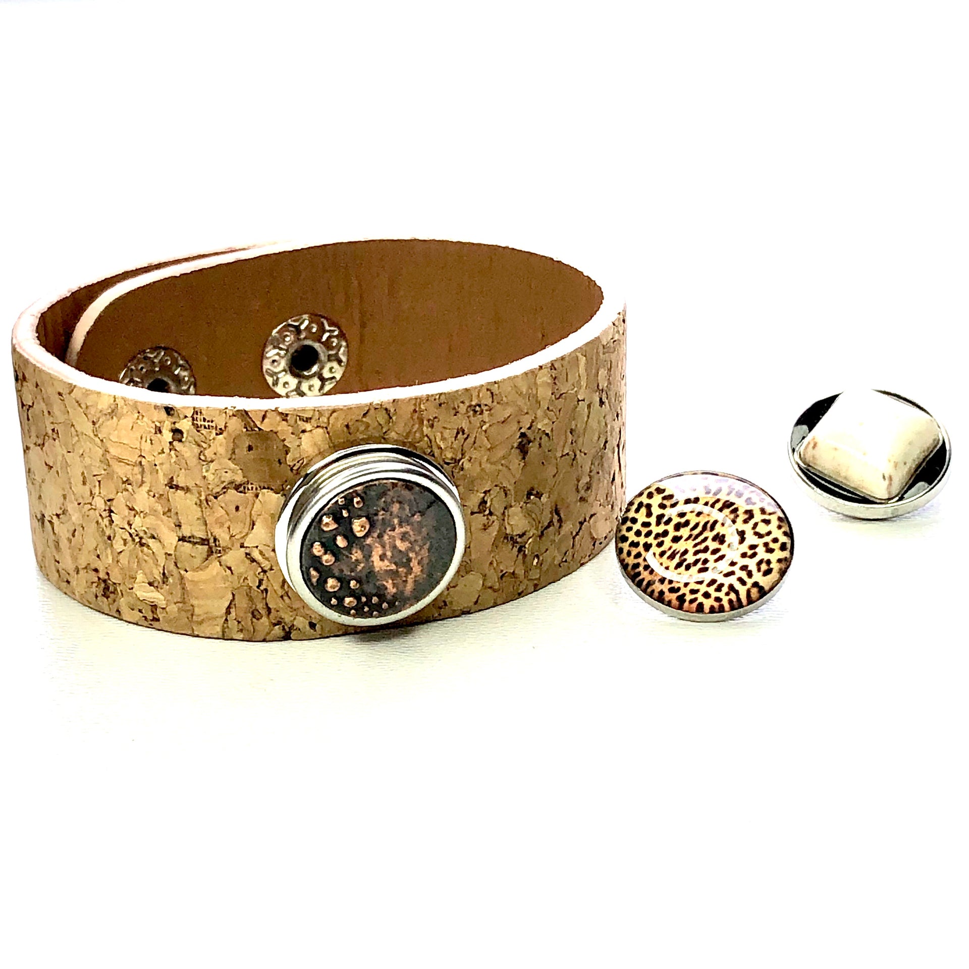 Armband voor clicks /buttons - HAIRPIN.NU