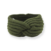 Haarband oorwarmer Groen - HAIRPIN.NU