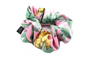 Roze ananas scrunchie - HAIRPIN.NU